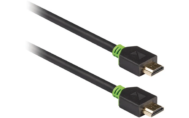 Cable de Alta Velocidad HDMI™ con Conector Ethernet HDMI™ a Conector HDMI™ de 0,50 m en gris