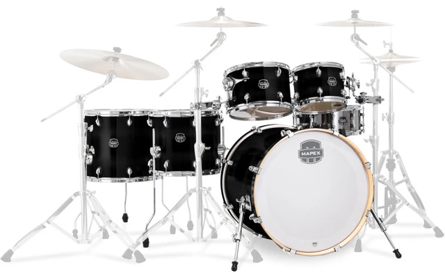 Mapex LTAR628SFUPB Drum Set 6 Pcs Limited Piano Black