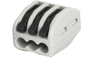 Showgear Cable Terminal - 3 vías codificación por colores rojo - Negro