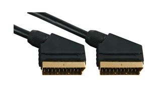 CABLE VÍDEO - SCART MACHO A SCART MACHO, 10M