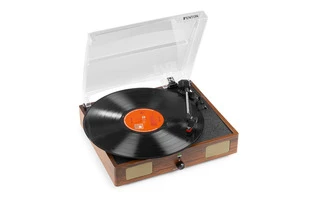 Fenton RP106W Record Player Wood