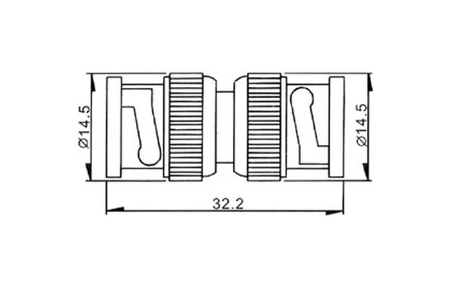 CONECTOR BNC MACHO DOBLE