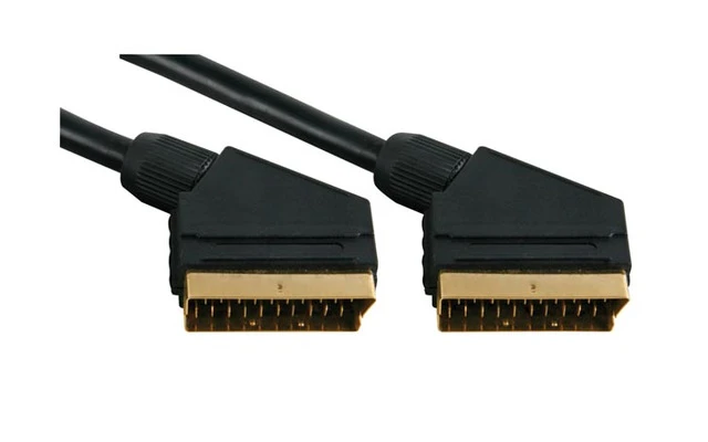 CABLE VÍDEO - SCART MACHO A SCART MACHO, 10M