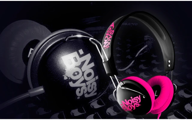 On-Earz Lounge NoisyBoys Black Fushia