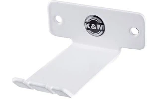 Konig & Meyer 16311WH - Soporte blanco de pared para auriculares