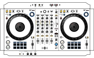 DDJ FLX-6 Skin - White StormTrooper