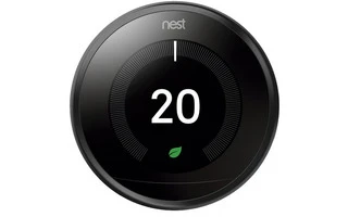 Google Nest Learning Thermostat 3º Generación Termostato Inteligente Negro