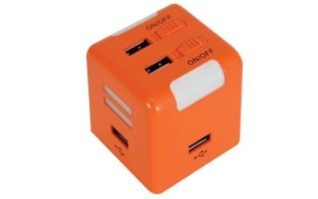 USB HUB 2.0 / 4 PUERTOS / 1 ENTRADA MICRÓFONO / 1 SALIDA PARA AU