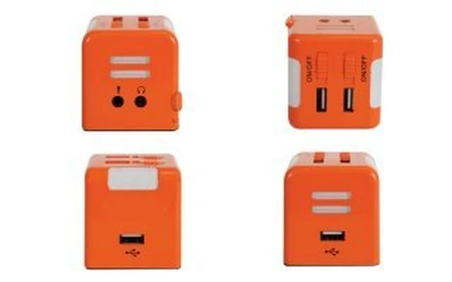 USB HUB 2.0 / 4 PUERTOS / 1 ENTRADA MICRÓFONO / 1 SALIDA PARA AU