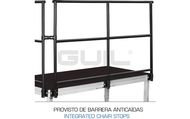 Imagenes de Guil TMQ-2/N - Quitamiedos multifunción de 2 metros fabricado en Aluminio