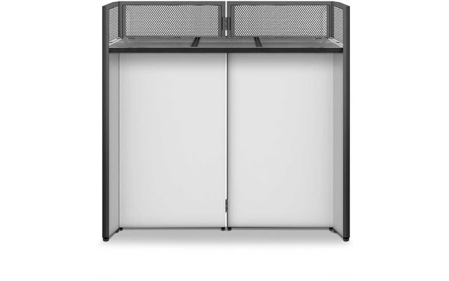 Vonyx DB4 Pro Sistema de cabina DJ plegable de 4 cuerpos