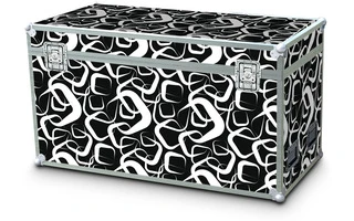 Adam Hall Hardware Imageboard 7 SQUARES B/W Tablero de abedul con motivo de Rectángulos blancos/