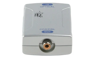 Conversor audio Toslink a RCA