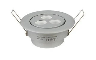 PLAFÓN LED - 3x1W - WW (2700K) CON DRIVER