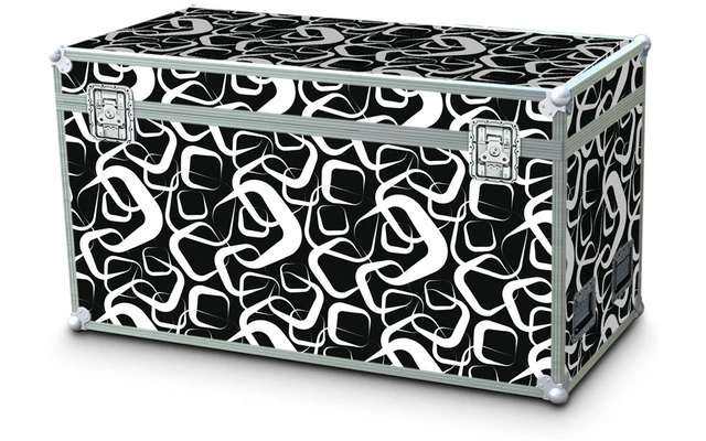Adam Hall Hardware Imageboard 7 SQUARES B/W Tablero de abedul con motivo de Rectángulos blancos/