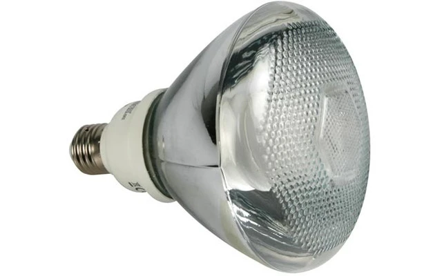 Bombilla de bajo consumo PAR38 - 18W - 240V - E27 - 2700K