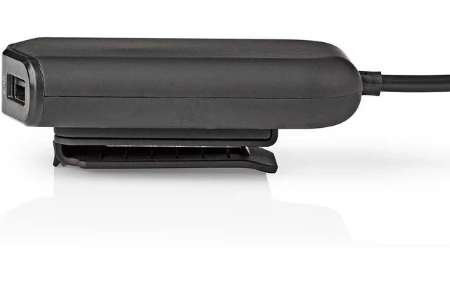 Cargador para Coche - 9,6 A - 4 salidas - USB-A - Negro