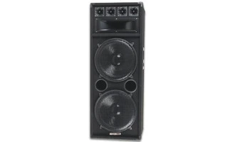 Doble caja acústica de 3 vías 2x 15" / 700W