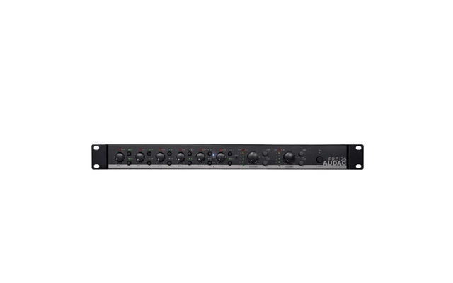 Audac PRE 126 Preamplificador estéreo de 6 canales y dos zonas