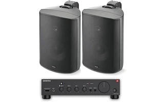 Onkyo MCA-1120 + Focal 100 OD 6 Negro + AudioQuest 25 Metros cable altavoz OFC