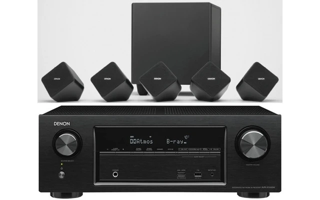 Conjunto HomeCinema: Denon AVR-1300 + SyS 2020