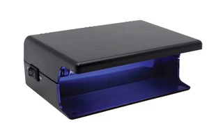 Detector de billetes falsos 230V con bombilla UV
