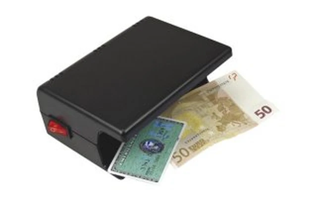 Detector de billetes falsos 230V con bombilla UV
