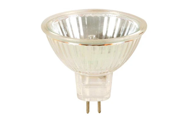 Foco halógeno ecológico - MR16 - 28W - 12V - 2700K - claro