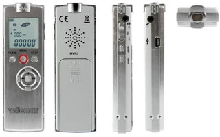 Velleman MVR3 - Dictafono Digital (280h - 1GB) - Liquidación