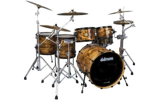 DDrum Dios Maple 5P SPK W Exotic Zebra Wood Veneer