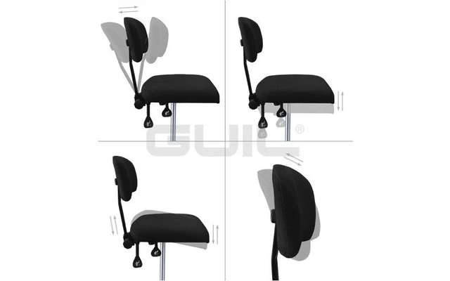 Guil SL-40 Silla giratoria totalmente regulable para director de orquesta o percusionista
