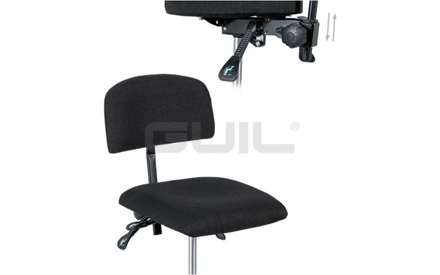 Guil SL-40 Silla giratoria totalmente regulable para director de orquesta o percusionista