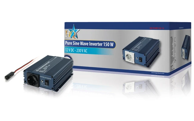 Inversor de onda sinusoidal pura 12V - 230V 150W HQ