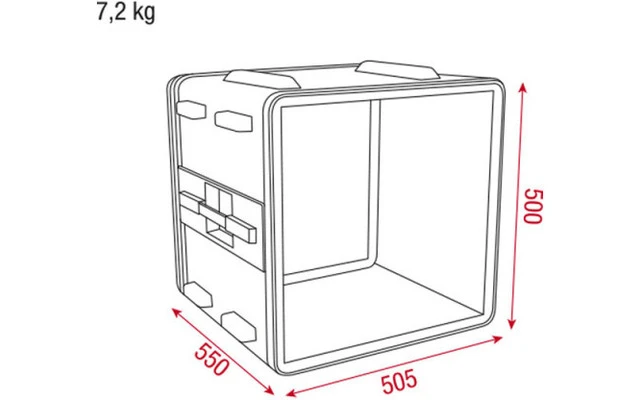 DAP Audio DoubleDoor Case 19