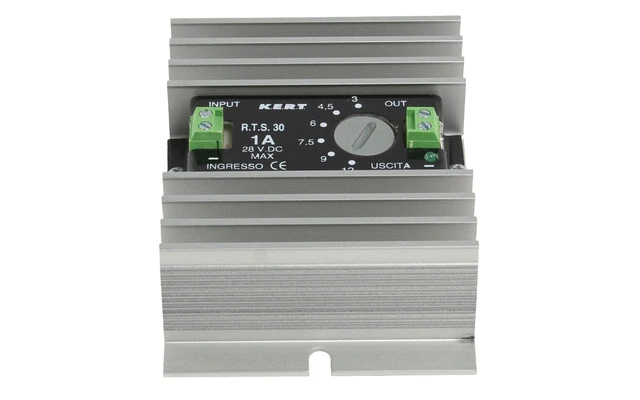 Power Converter 12 - 28 VDC - DC 3 V / 4.5 V / 6 V / 7.5 V / 9 V / 13.8 V 1.0 A - Kert KRTS30