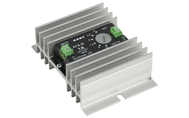 Power Converter 12 - 28 VDC - DC 3 V / 4.5 V / 6 V / 7.5 V / 9 V / 13.8 V 1.0 A - Kert KRTS30