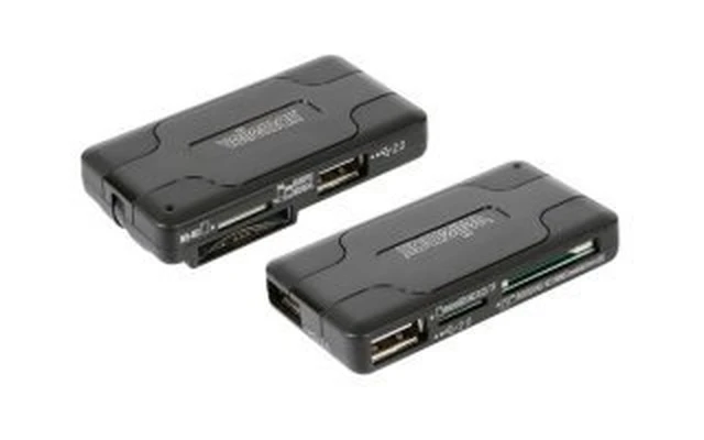 LECTOR/EDITOR MULTITARJETAS + 3 PUERTOS USB 2.0