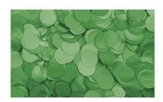 Showtec Recarga Confeti redondo 55x17mm Verde