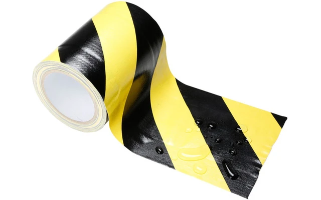 Adam Hall Accessories 5868615 SG Cinta cubrecables 150mm x 15m negro/amarillo