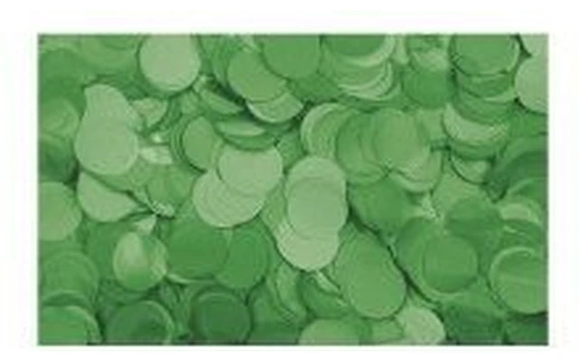 Showtec Recarga Confeti redondo 55x17mm Verde