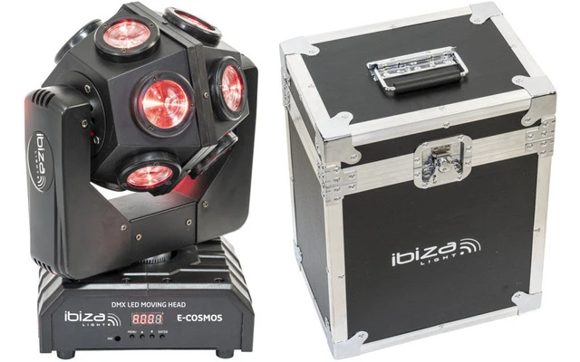 Ibiza Light E-Cosmos con FlightCase especfico