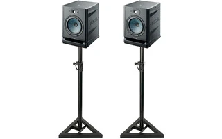 Focal Alpha 80 EVO Pareja con soportes de suelo regulables