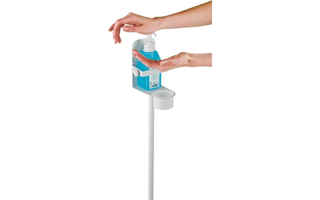 K&M 80310 - Soporte de pie para gel desifectante