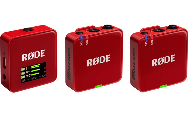 Rode Wireless Go Gen 3 Red