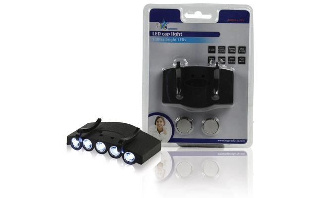 Luz LED ultra brillante para gorras