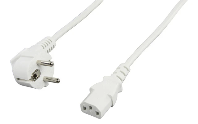 Cable de alimentación CABLE-703/W en blanco prolongador