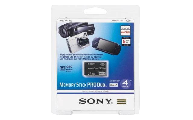 Tarjeta de memoria Pro Duo 4GB