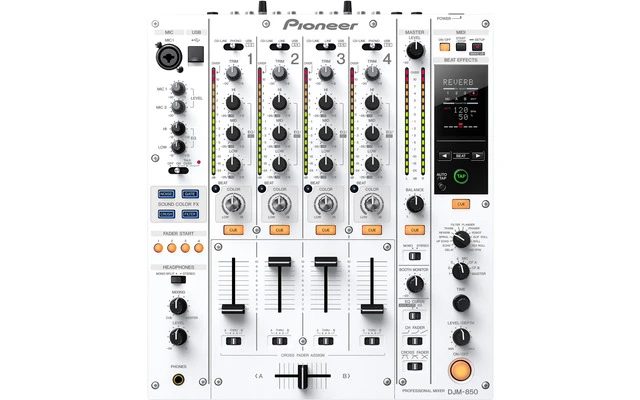 Pioneer DJM 850 White