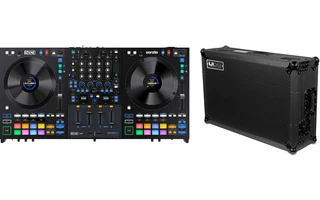 RANE DJ Four + UDG Ultimate Flight Case Rane Four Black Plus (Ruedas)