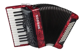 Hohner BRAVO II 60 Rojo A16972 SilentKey